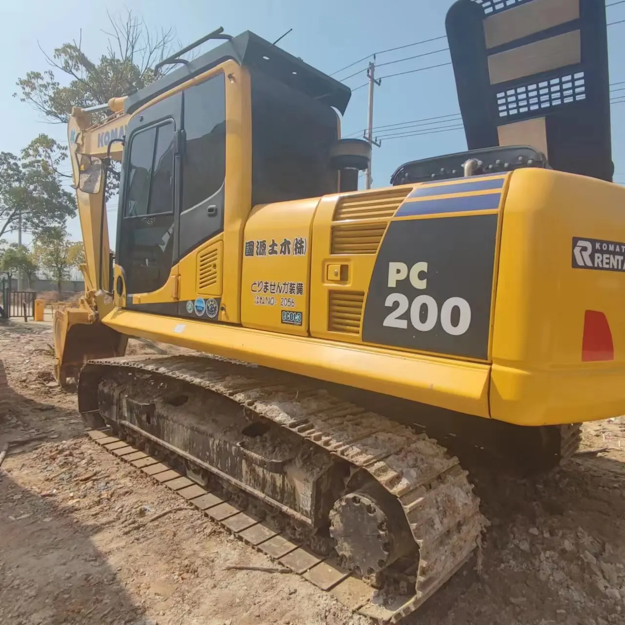 Дешевый использованный японский PC200-8 экскаватор Komatsu PC200 20 тонн цена PC200-8n1 PC220