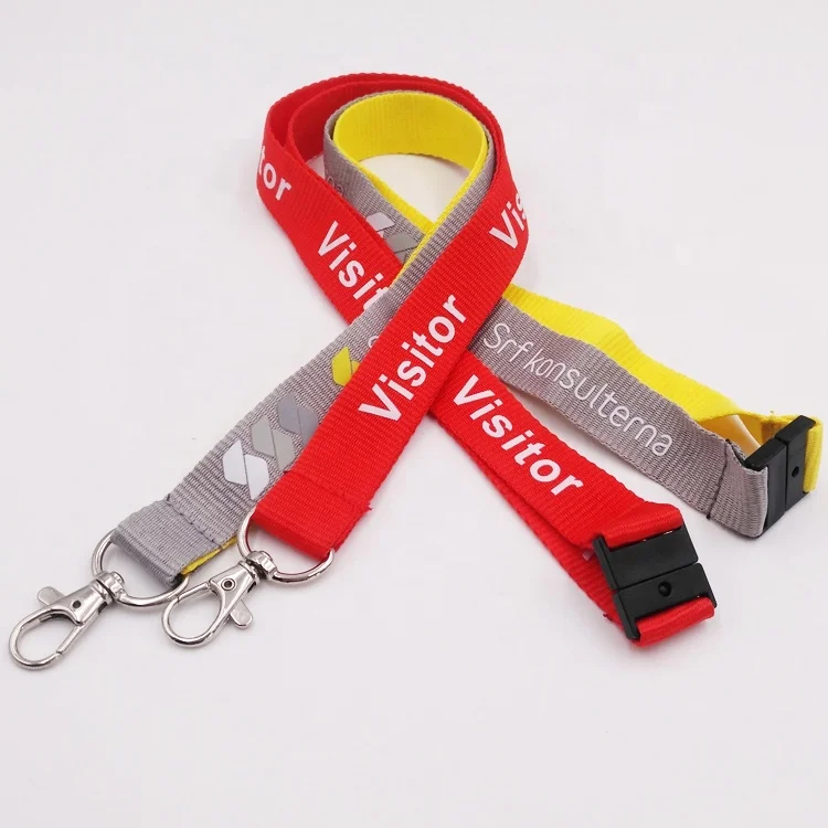 Customized various types of logo 900mm * 20mm webbing to commemorate the holiday group activities advertising