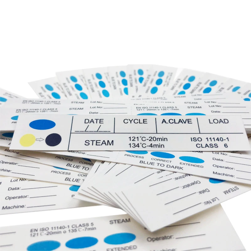 high standard  type 5 manufacturing chemical indicator strips for autoclave