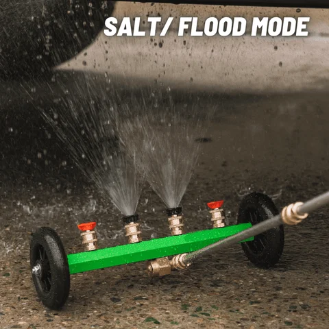 Multipurpose Undercarriage Cleaner Surface Cleaner 16 Inch Underbody Car Wash Water Broom Set