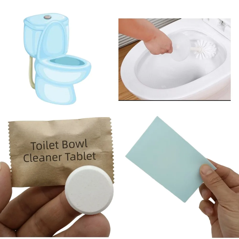 Private Label Automatic Bleach Tank Bowl Cleaning Cleaner Tablets for Toilets