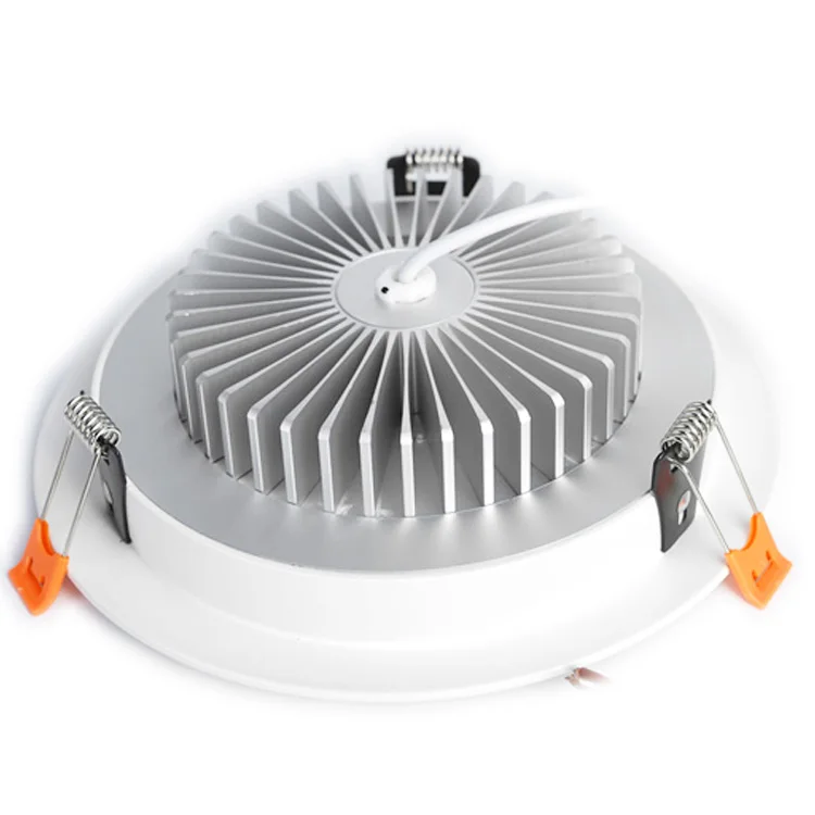 Хорошая цена алюминиевый белый D100mm 7000k 5w 7w 9w 12w 15w скрытый Мини светодиодный светильник 3w