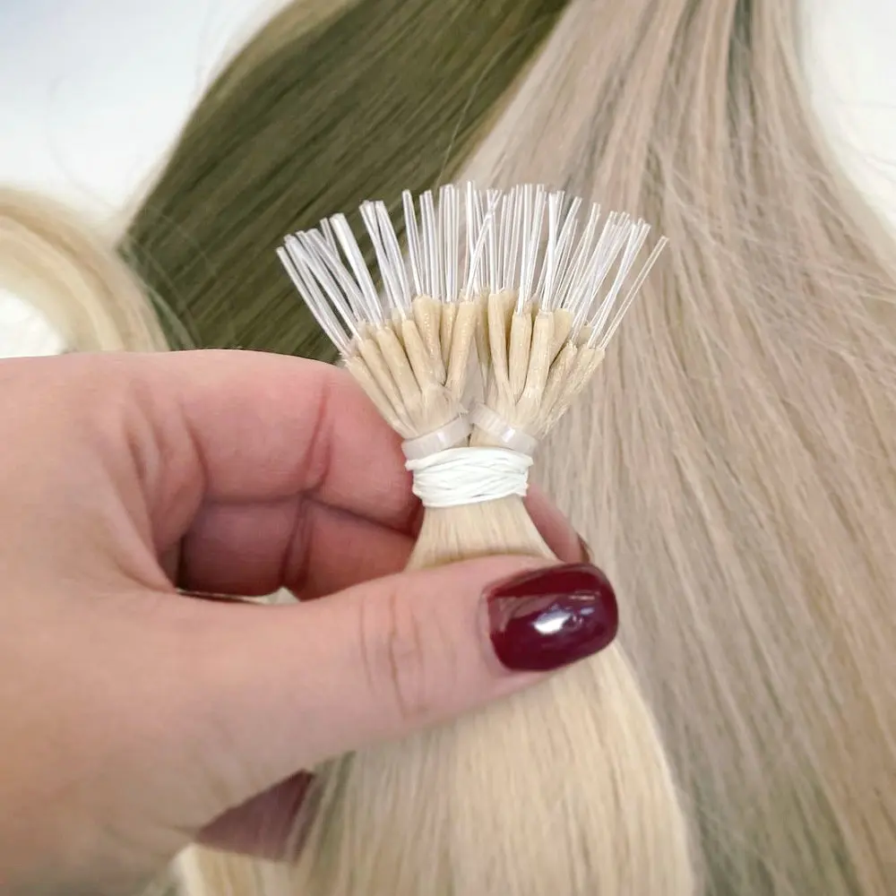 Наращивание волос с гибким наконечником двойные натянутые русские Человеческие волосы Remy все цвета 10-30 дюймов