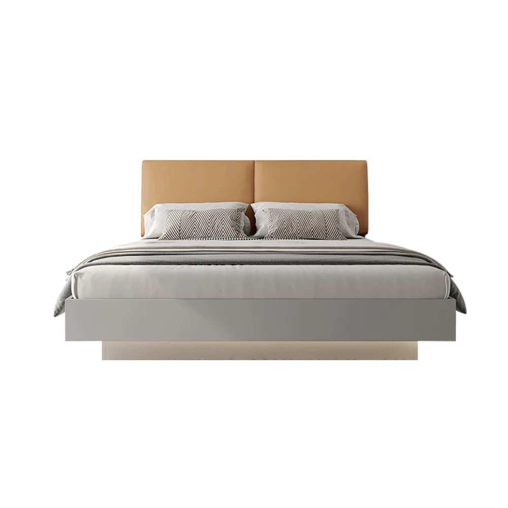 Luxury Modern Solid Wood Beds With Air-operated Storage Bedroom Furniture Wooden Bed With Cabinet For Bedroom