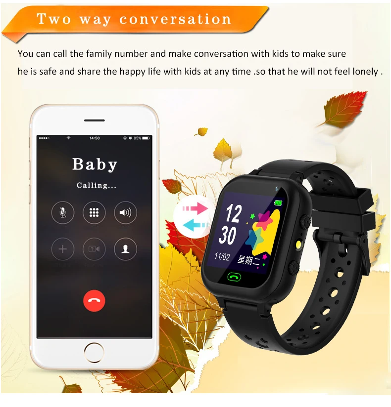 WiFi Bluetooth 4G GPS video call exercise pedometer free apps games music touch scream school student kids smart watch