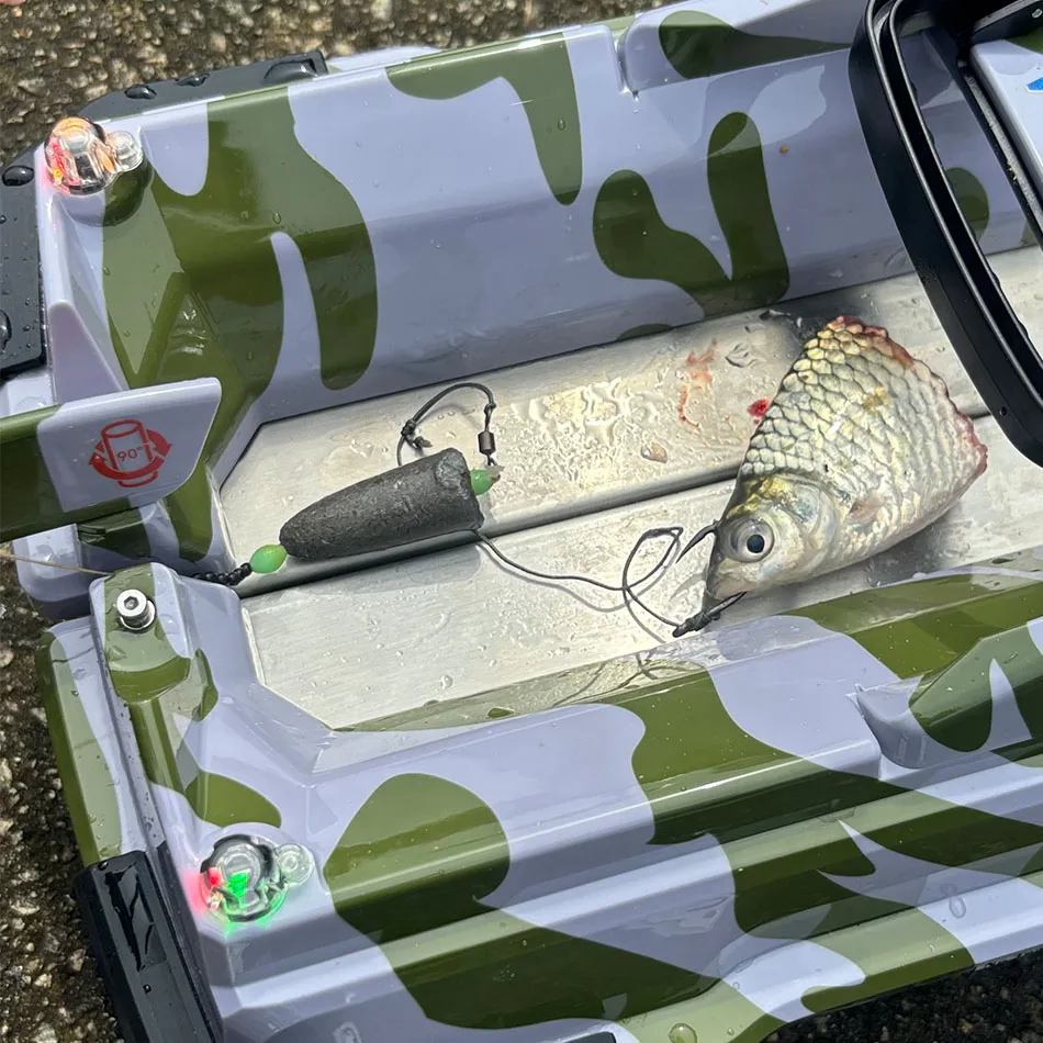 Boatman Vulcan Carp Fishing Boat With Camou Color Long Fishing Distance