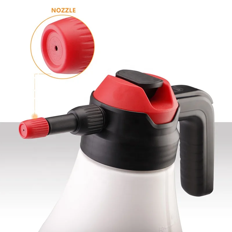 2 In 1 Handheld Manual Cleaning Pressure Electric Foam Sprayer Car Foam Blaster Usb Charge  Battery Car Sprayer