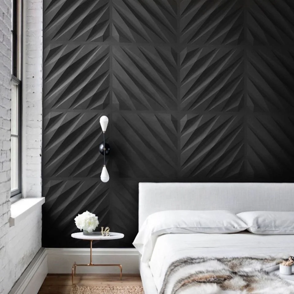 3D Wall Panel Modern Home Decoration Brick Pvc Exterior Decorative Pu 3d wallpaper