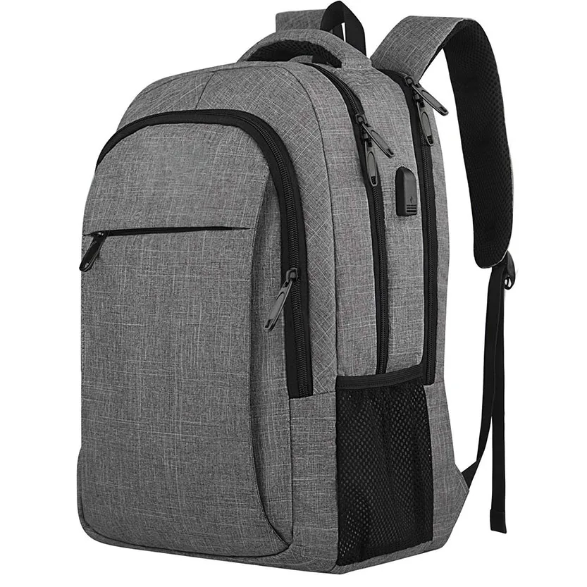 Chinese Suppliers Casual USB Charger Laptop Bag Smart Port Backpack Men Waterproof High Quality Business Laptop Backpack