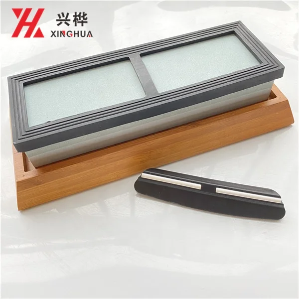Xinghua Premium Whetstone Knife Sharpening Stone 2 Side Grit 1000/6000 Waterstone
