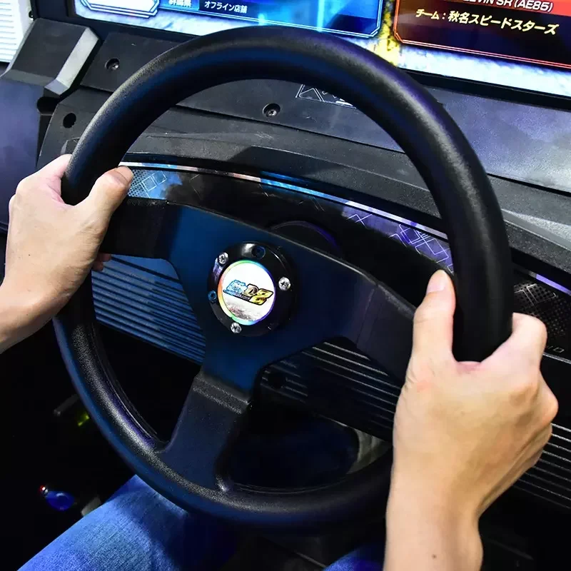 Amusement Equipment Initial D 2 Players  Coin Operated Games Simulator Racing Game Machine