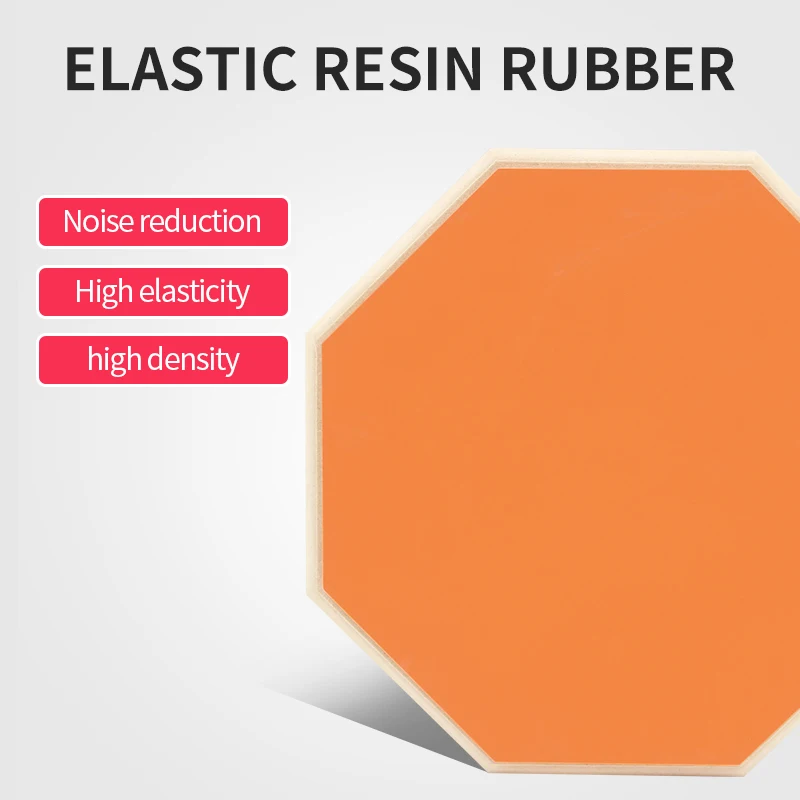 Environmentally friendly and sturdy 12-inch practice dumb pad rubber drum head