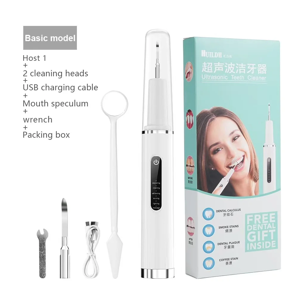 2024 оптовая продажа бытовой портативный ультразвуковой стоматологический очиститель и электрическая машина для чистки зубов стандартная версия