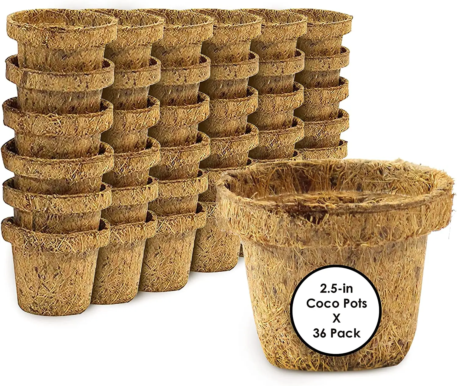 Canada USA Plant Garden Flower Coco Coir Coconut Fiber Pot