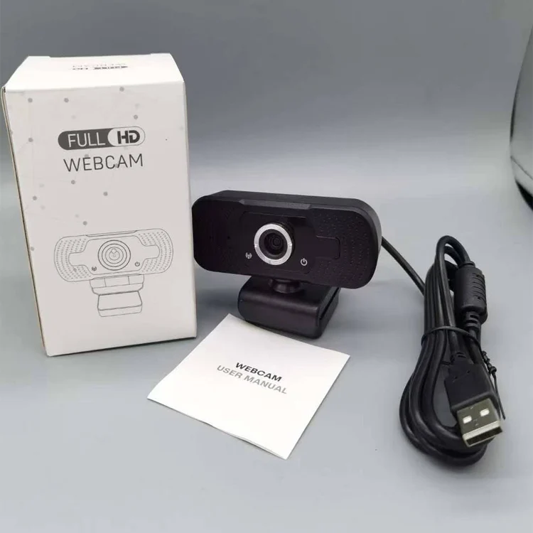 Full HD 1080P USB 2.0 Webcamera 360 Degree Rotatable Video Record Computer Laptop Autofocus Camera With Microphone