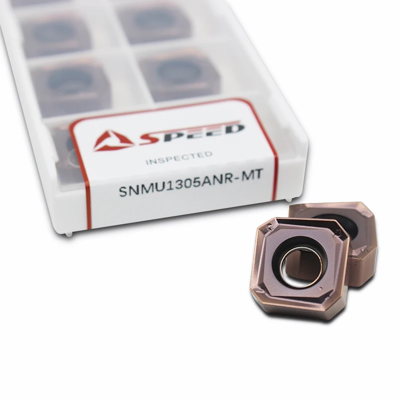 Высококачественные вставки ZCCCT Snmu1305 Snmu1305antr Snmu1305pntr-nt Cnc Индексируемые фрезерные карбидные для углеродистой стали Snmu