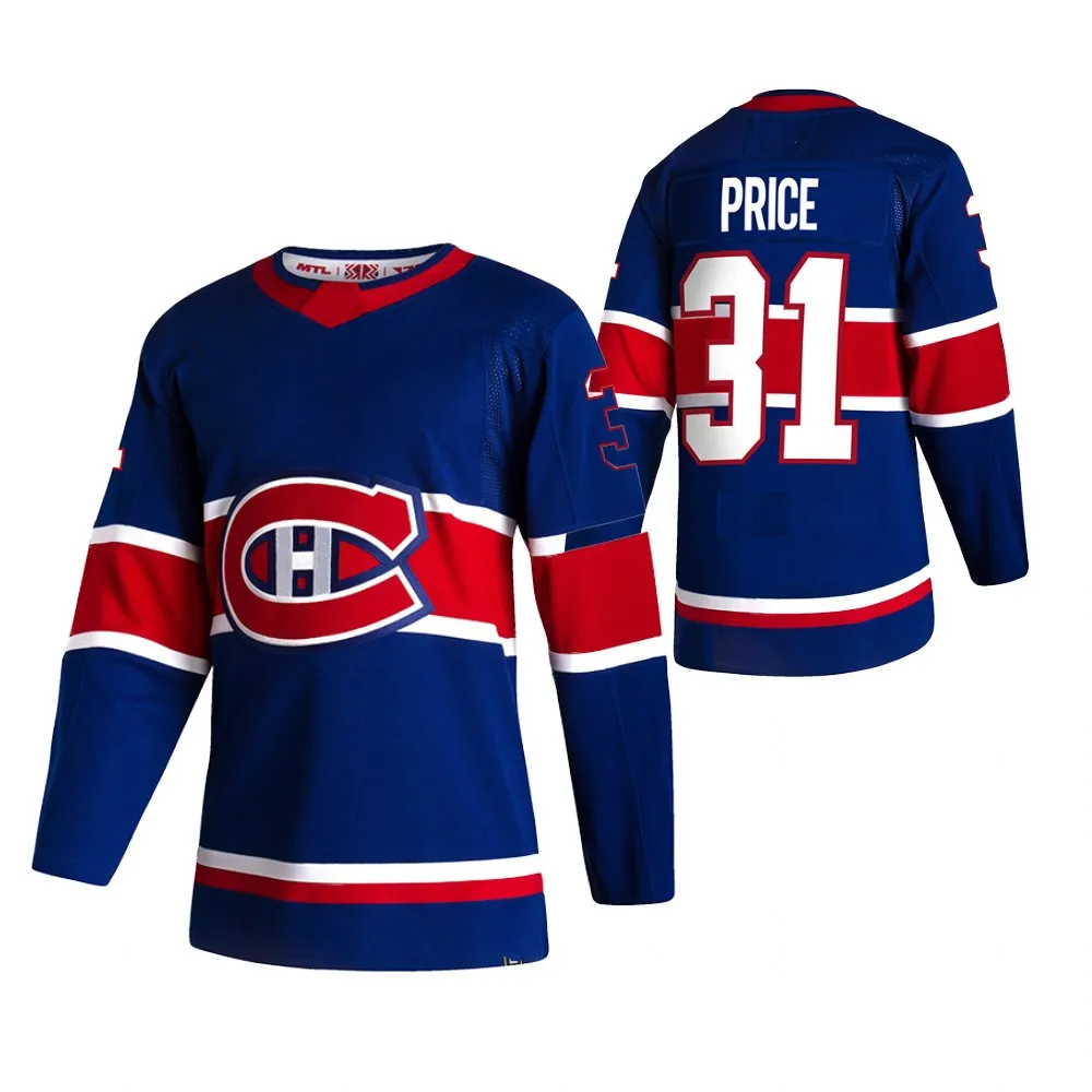 Wholesale Cheap New 2021 Reverse Retro Montreal Stitched Sports Ice Hockey Jerseys Custom Canadien 6 Weber 11 Gallagher 31 Price