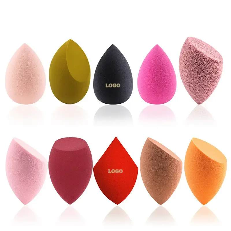 Cheapest Wet And Dry Soft Gourd Water Drop Type Mini Beauty Sponge Puff Beauty Makeup Egg Makeup Sponge