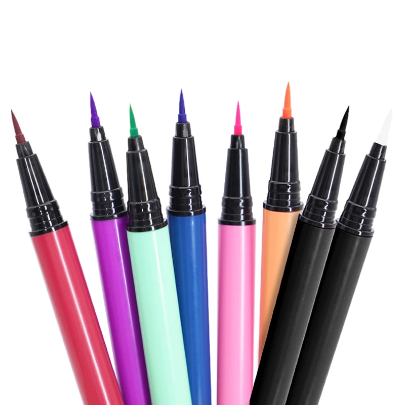 Factory Wholesale private label waterproof liquid  self adhesive magic eyeliner lash glue eyelashes pen for strip mink eyelashes