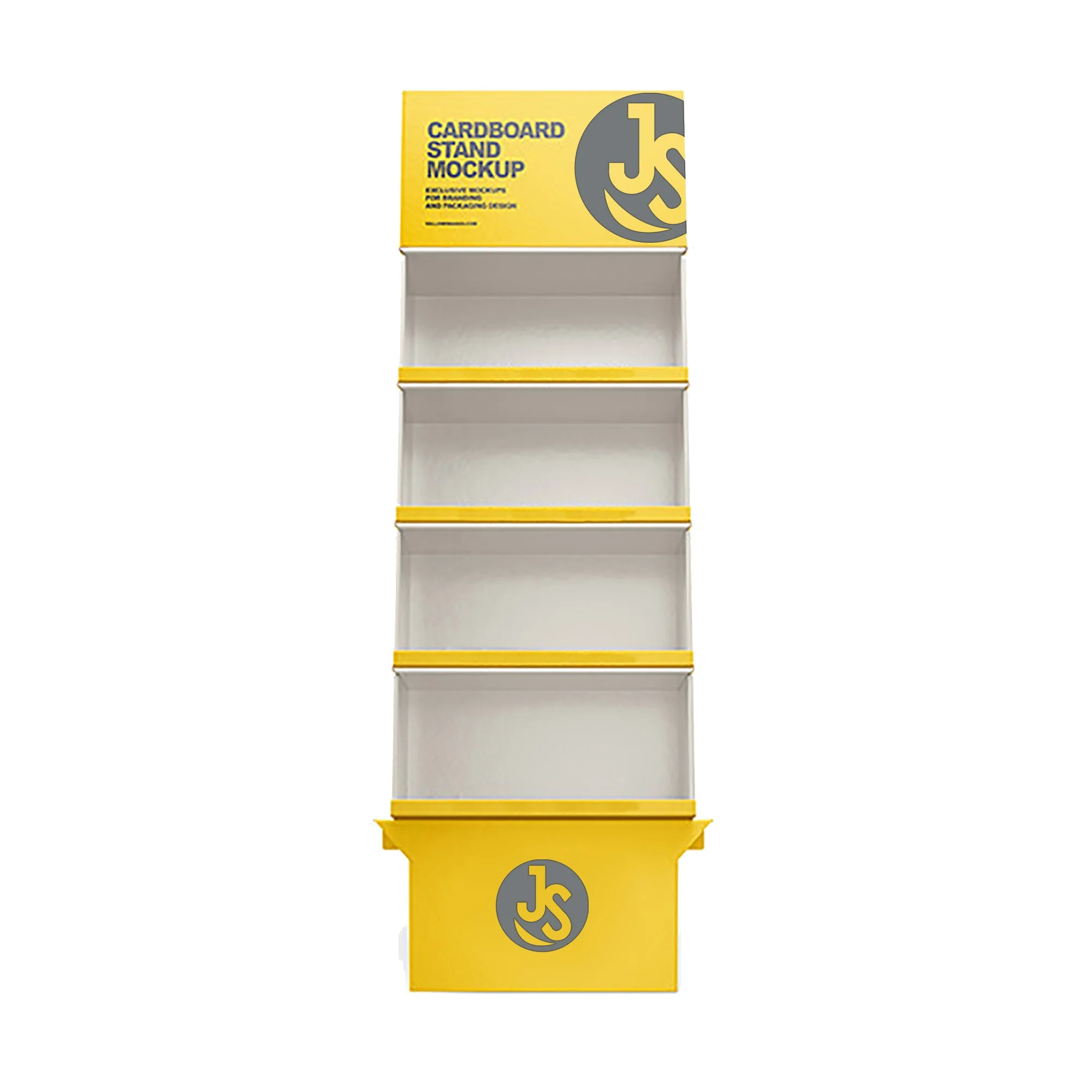 Cardboard Display Rack Advertising Counter Top Display Stands Small Counter Display Stand Custom Supermarket Promotion