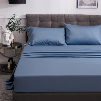 100% хлопок сплошной простыней на резинке постельное белье для взрослых чехол для матраса