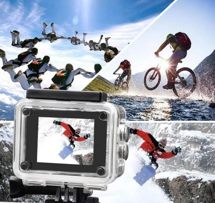  2 дюйма SJ9000 Wifi 4K 1080P HD спортивная экшн-камера DVR DV видеокамера 30 м Водонепроницаемая на