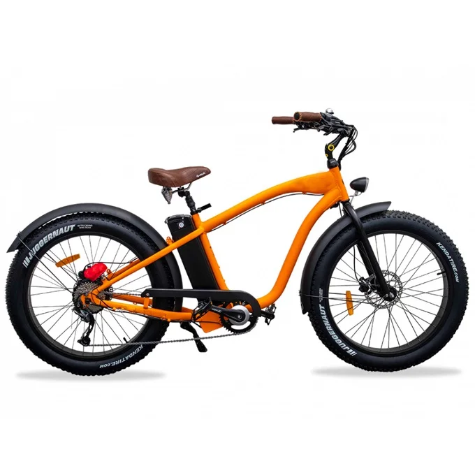 Fat tire mountain beach cruiser 4.0 inch  500W electric bike