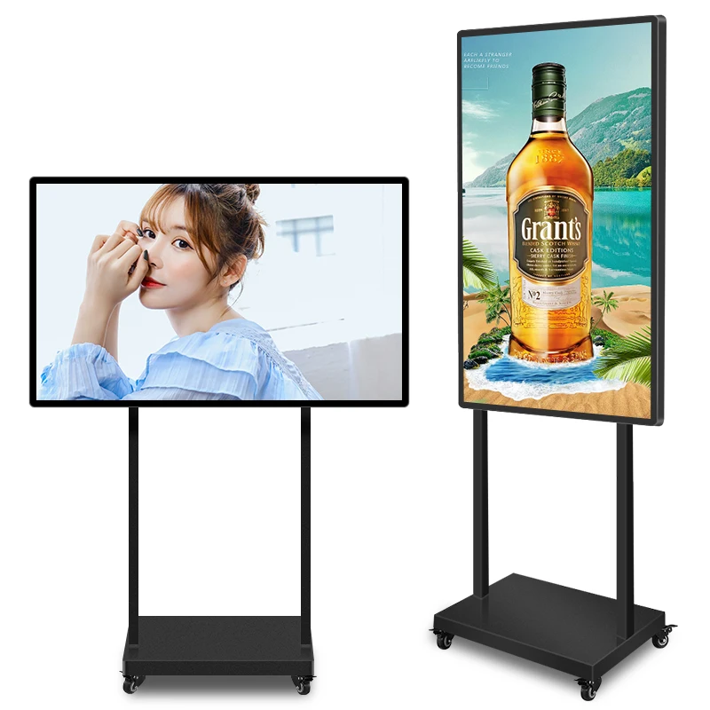 32 43 50 55 65 inch Android advertising digital signage touch screen monitors billboard touch screen information kiosk