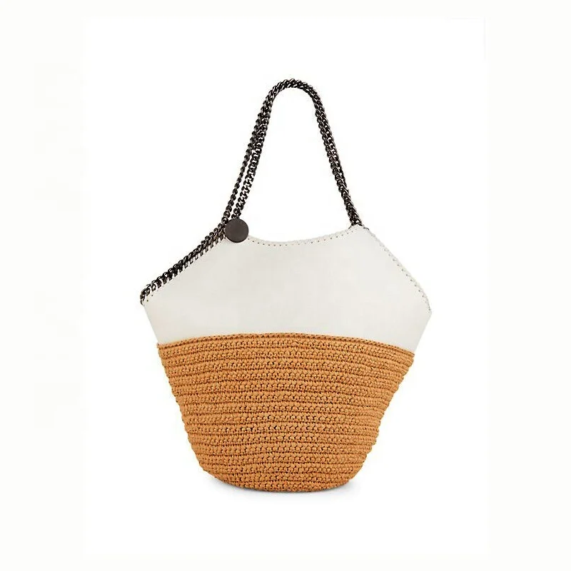 High Quality Papyrus Canvas Casual Paper Cloth Wheat Straw Handbag
