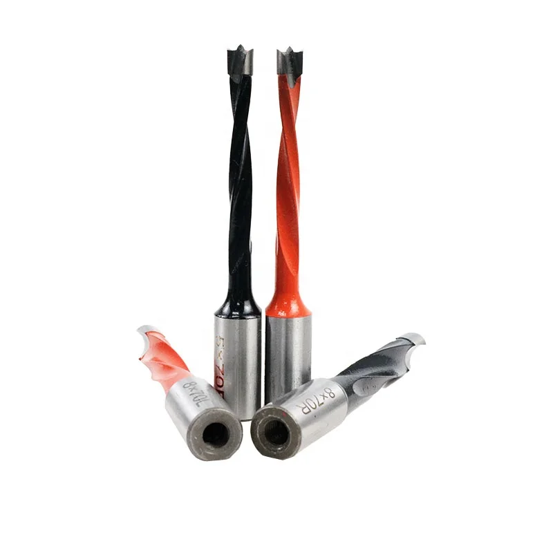 10 шт. высокоскоростные точные деревообрабатывающие режущие инструменты с ЧПУ для сверления древесины Корона дюбеля сверла