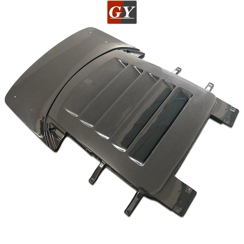 CARBON FIBER SPORT 350 STYLE REAR ENGINE LOUVER FOR 13- LOTUS EXIGE