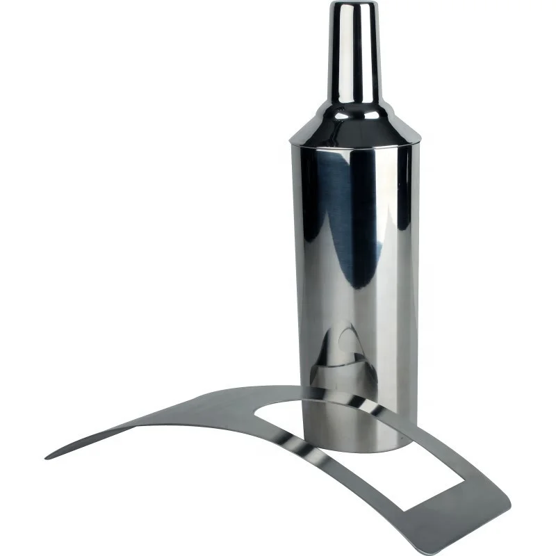 
Stainless Steel Wine Bottle Shaped Martini Cocktail Set 