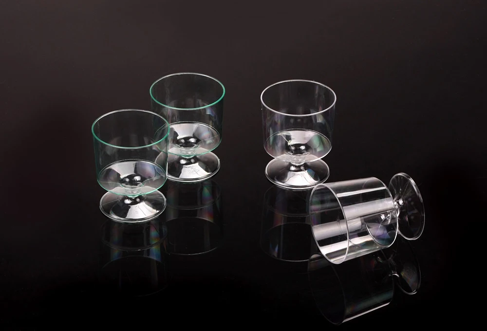 PS Disposable 90 ml plastic dessert cup with high quality