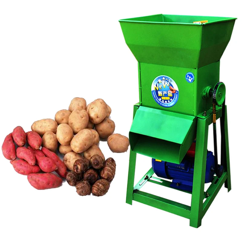 800kg/h Stainless Steel commercial sweet potato cassava Taro wet grinder Starch pulping refiner extractor separator feed crusher