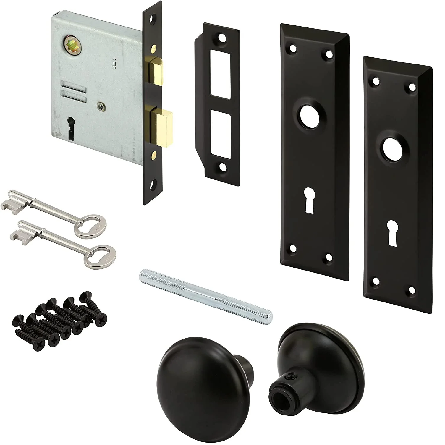 Stainless Steel Lockset Residential  Mortise Door Lockset for Entry