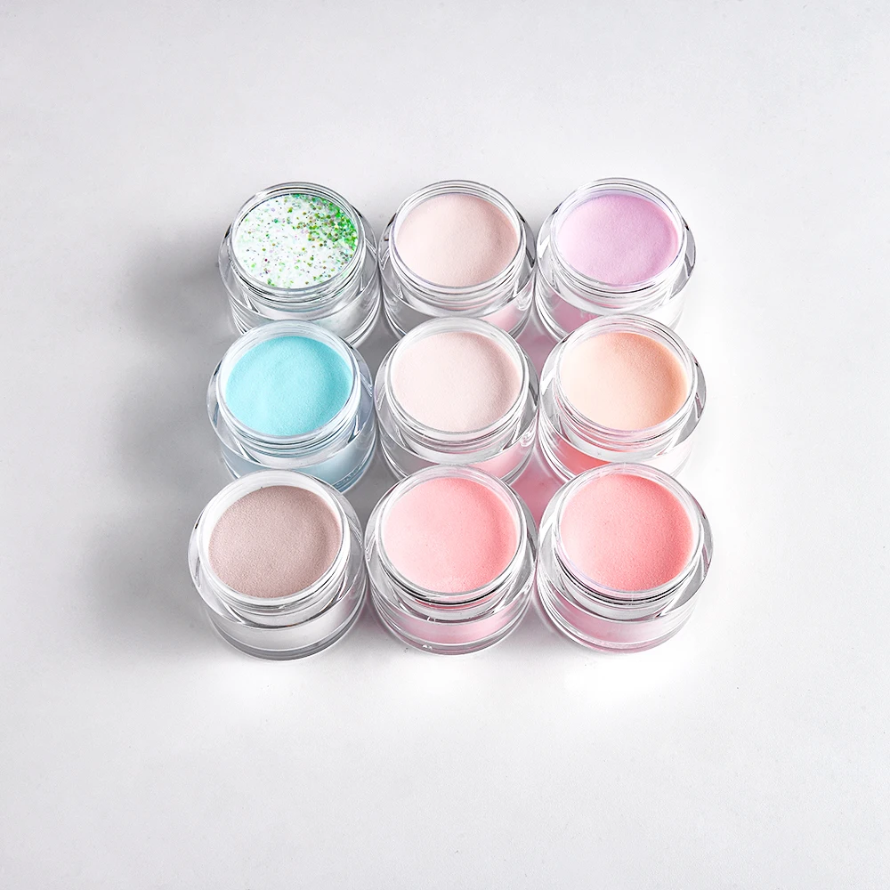 TANI High Quality Bulk Jars Glitter Acrylic Powder Hot Selling Color 1 OZ Nails Acrylic Powder