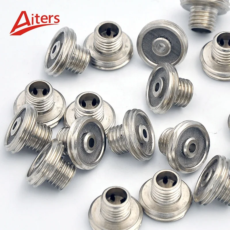 Mini Dia.Gas Lens for WP24 TIG Gas Lens Copper Mini Dia.Collet Body  WP24 Torch Spare Parts Gas Lens