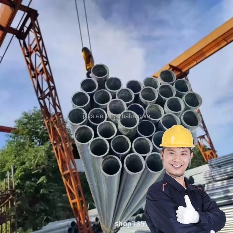 galvanized steel pipe/Hot dipped galvanized round steel pipe/gi pipe pre galvanized steel pipe