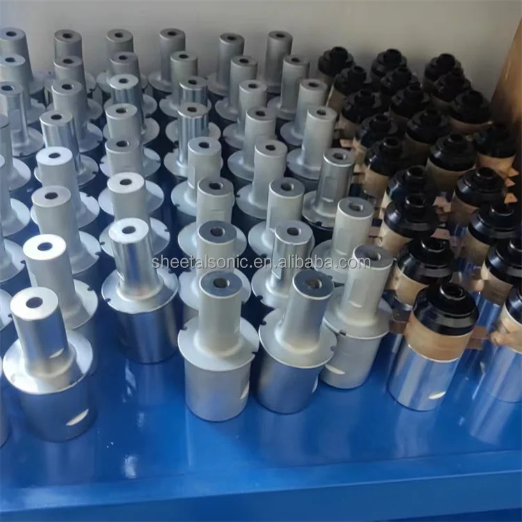 Ultrasonic Horn For Non Woven Bag Machine 20khz Ultrasonic Traducer Round Horn