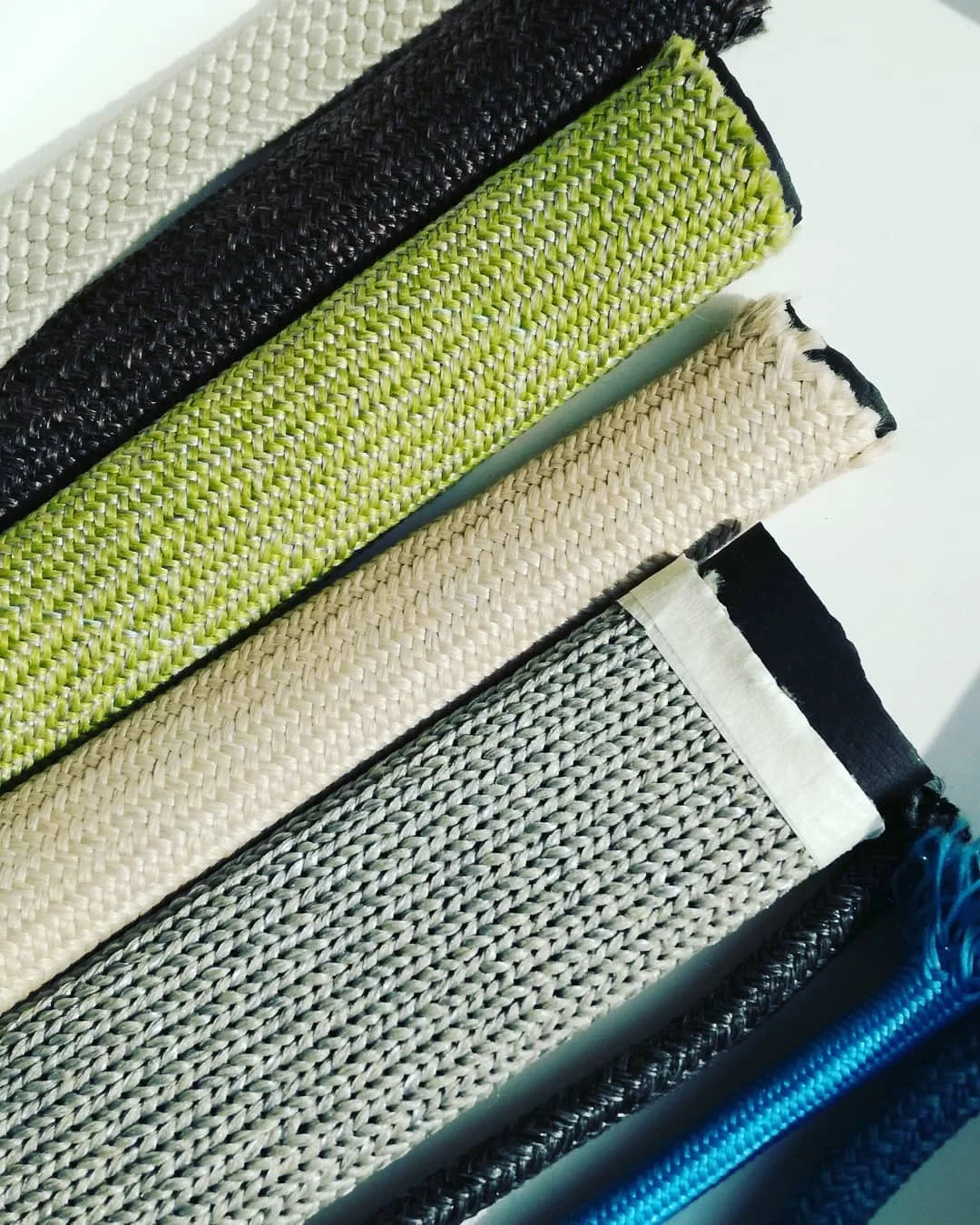 ZNZ new product PVC mesh fabric rope with stuff inside for garden chair sofa usage