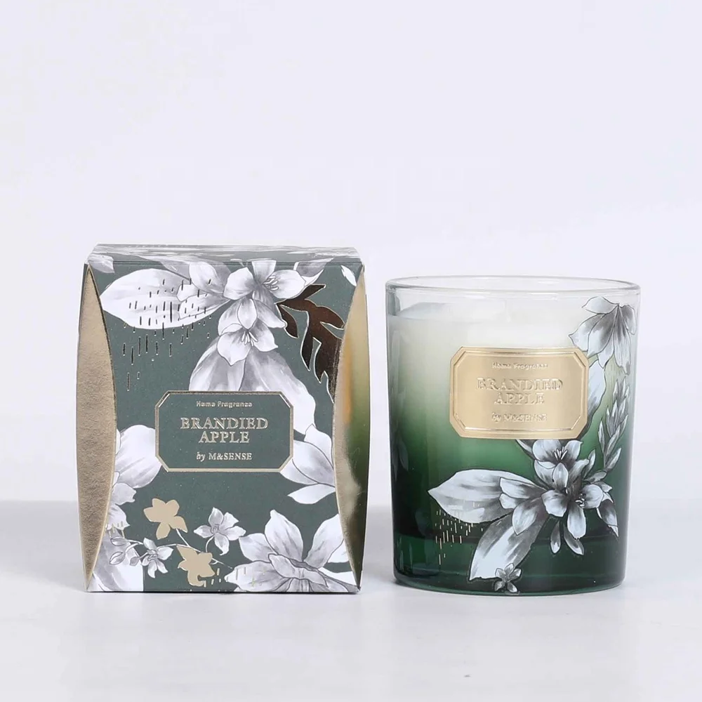 New Design Brandied Apple Fragrance Scented Soy Wax Spiritual Candle Kit