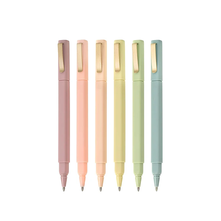 supplier EN71 MSDS custom new design style colour click action neutral pen 1mm no bleed bible safe black ink gel ballpoint pen