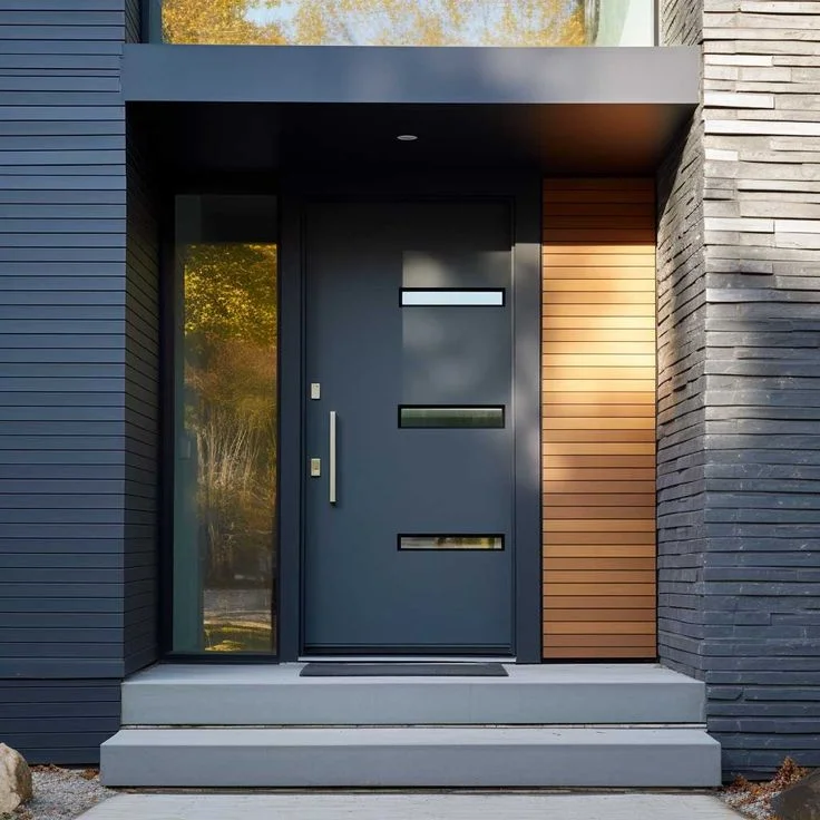 2025 Exterior Doors Front Modern Exterior Steel Security High Quality Bullet Proof Residential Security Door