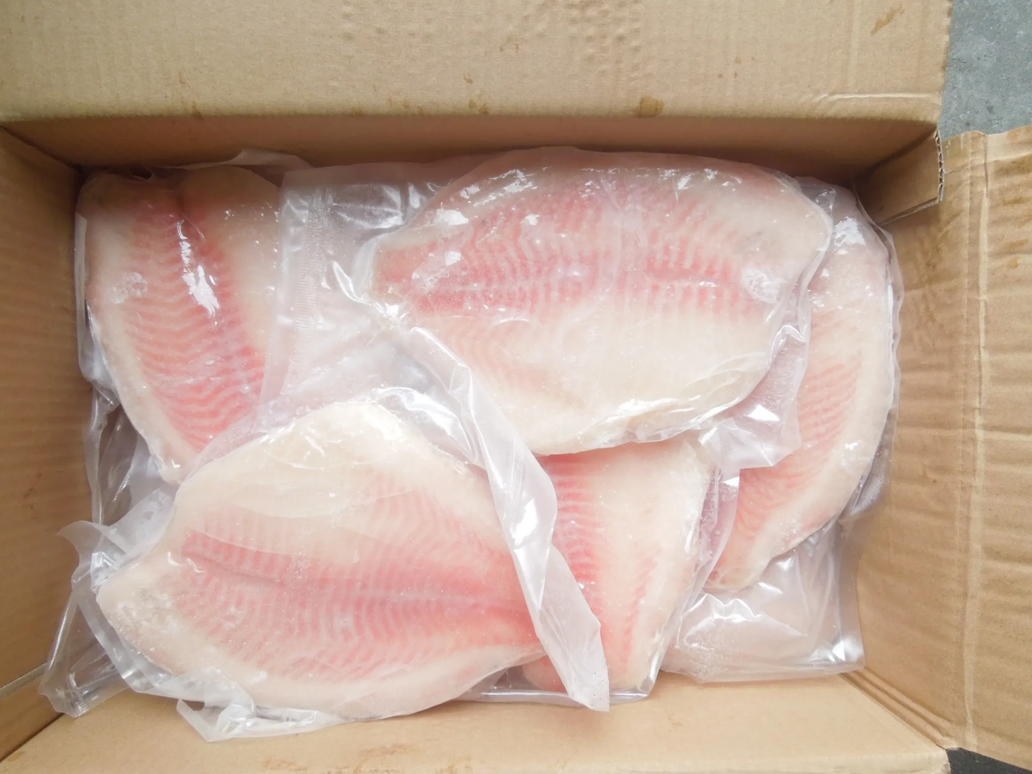 Fast Shipment Filete de Tilapia Frozen Tilapia Fillet Skinless Boneless Tilapia Fillet with Competitive Price