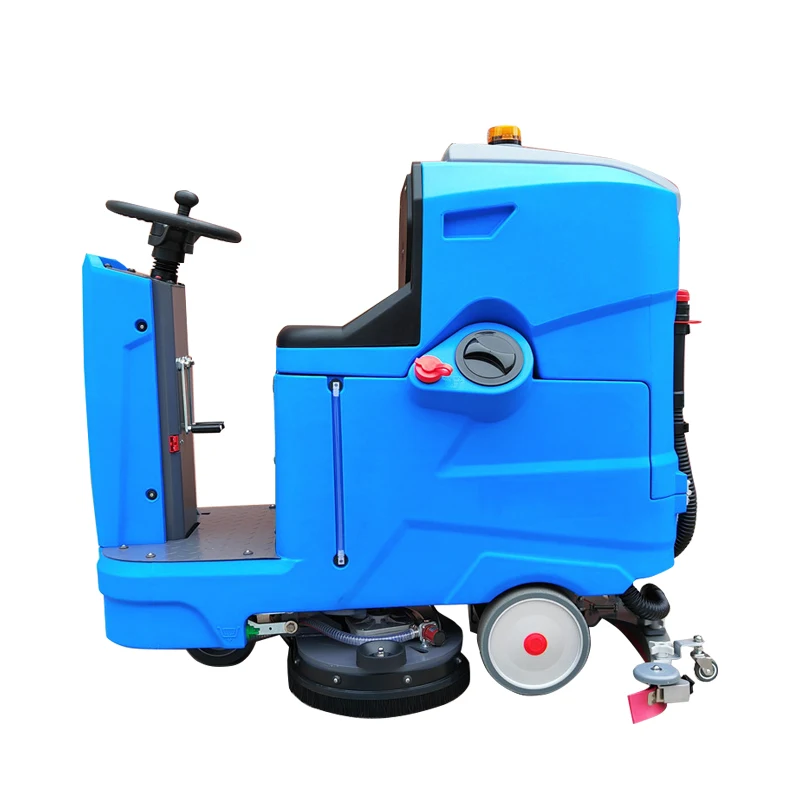 High power electric Battery Operated Drier Concrete Marble Floor Scrubber Floor Cleaning Scrubbing Machine Scrubber Dryer