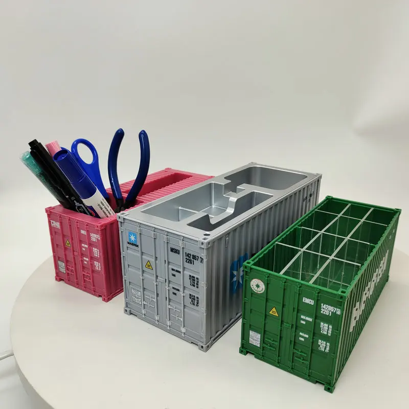1:20 Scale 30cm Simulation Container Model Customizable Individuation Tissue Box Brush Pot Storage Box Decoration