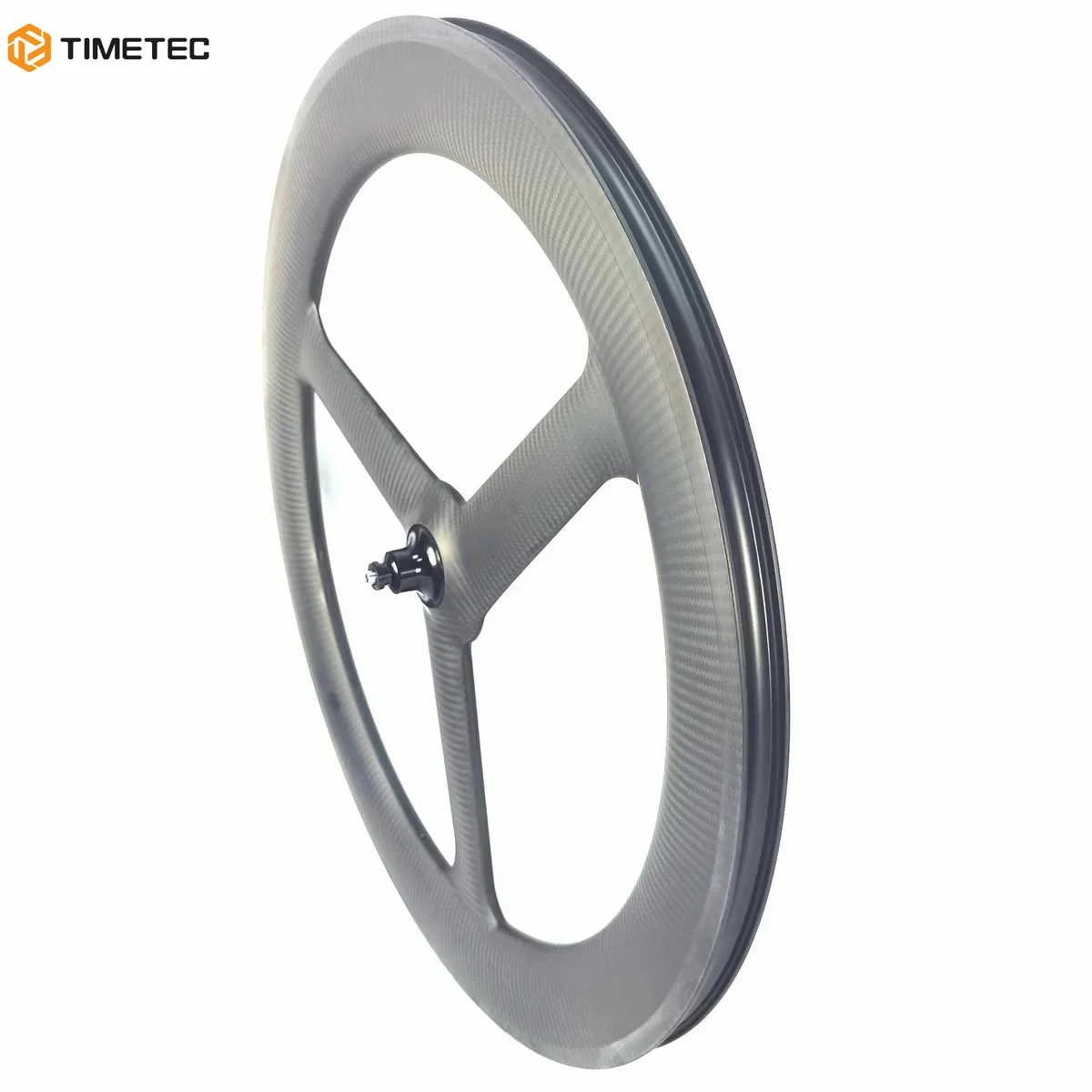 700C TT Bicycle Tri Spoke Carbon Road Wheels Rims Brake 65MM Profiles 27MM Width Tubeless Tubular Racing Bike Wheels