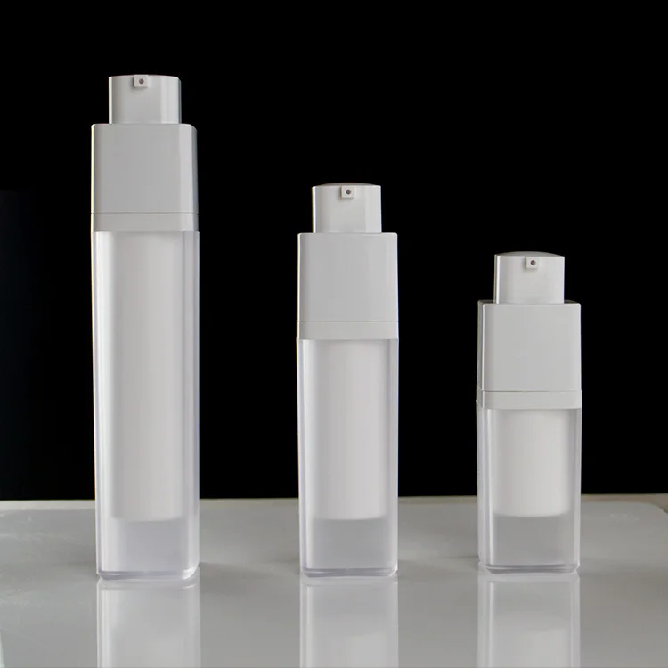 Tulip Tree wholesale custom plastic airless pump bottle gold resistant luxury airless pump bottle with pump