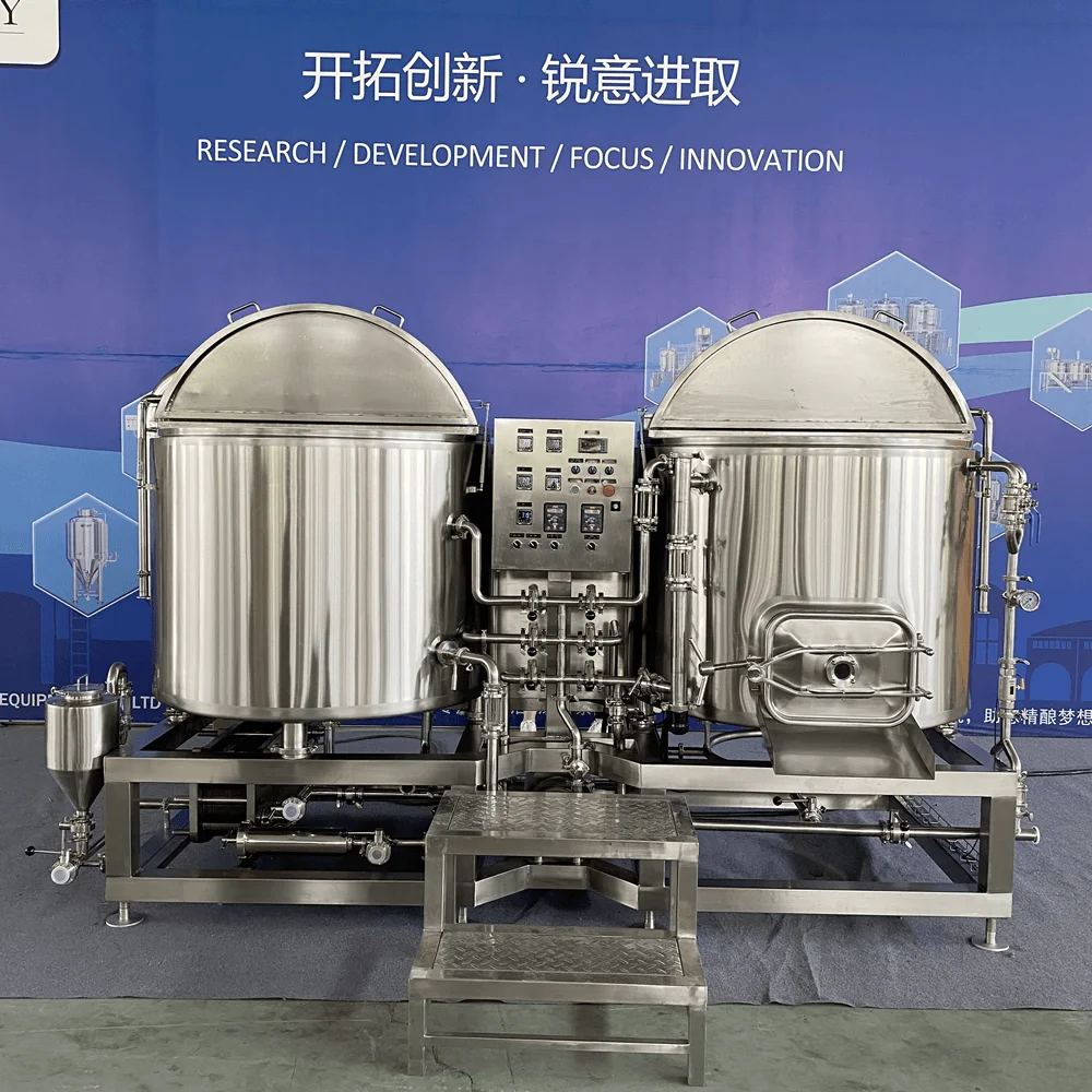 Пивоваренное оборудование Carry Brewtech на 2 сосуды пивоваренное 1000Lbeer коммерческий аппарат из нержавеющей стали аппликатор и чайник whrillpool tun