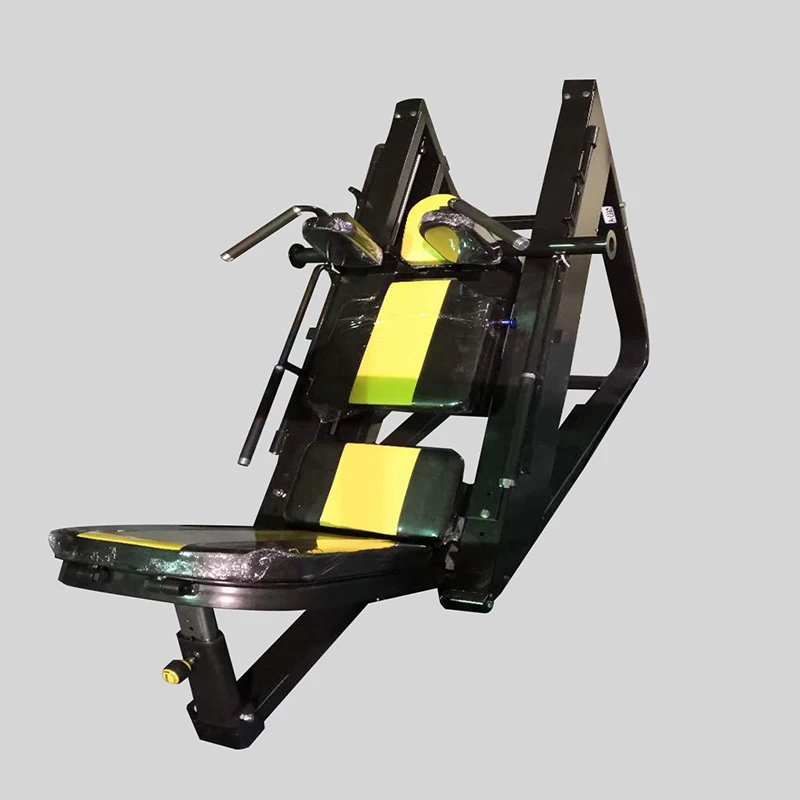 Home Gym With  Leg Press Hack Squat Combo Hackenschmidt Leg Press